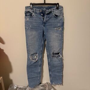 boyfriend low rise jeans